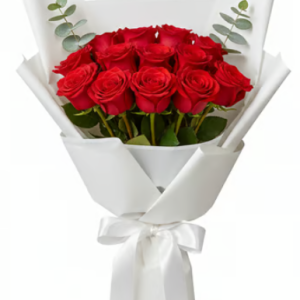 11 Kırmızı Gül Buketi