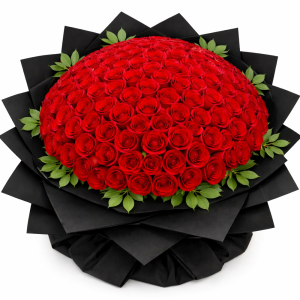 150 Kırmızı Gül Buketi