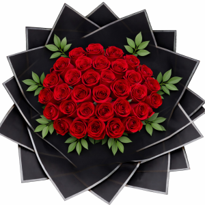 25 Kırmızı Gül Buketi